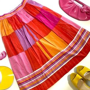LODENFREY Vintage Colorblock Skirt